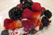 Decadent Mascarpone Cheese Pie With Summer Fruit Topping