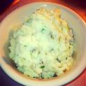 Smashed Potatoes With Tomatoes