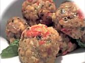 Stuffed Italian Cheese And Herb Meatballs