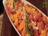 Melon Salad With Lime Tarragon Spritz And Feta Cheese