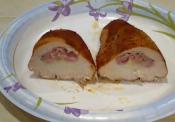 Smoked Chicken Cordon Bleu