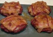 Smoked Beef And Sausage Burgers