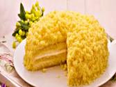 Women's Day Mimosa Cake
