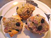 Mini Blueberry Corn Muffins