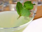 Lemon Mint Vodka Martini