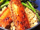 Miso Maple Glazed Salmon Rice Bowl