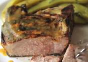 Molasses Brined Grilled Pork Chops