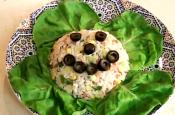 Moroccan Rice Salad With Vegatables And Tuna 