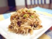 Korean Food: Mung Bean Sprout Side-dish (숙주 나물)