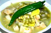 Filipino Mung Bean Soup With Unripe Jackfruit