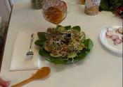 Hearty Mung Bean Sprout Salad