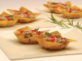 Mushroom And Prosciutto Cups