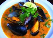 Mussels Steamed In Wine