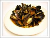 Mussels With Sambuca And Fresh Basil