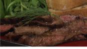 Mustard Dill Marinated Flank Steak 
