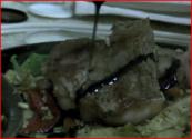 New York Strip Steak With Balsamic Glaze