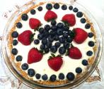 No-bake Fruit Topped Cheesecake