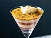 No Bake Passionfruit Cheesecake