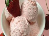 No Machine Strawberry Ice Cream