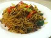 Stir Fry Noodles With Mince Beef