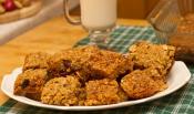 Vegan Oat Bar Cookies