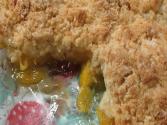 Old Fashioned Ginger Peach Cobbler 