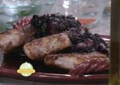 Pork Loin With Herbed Blueberry Sauce