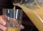 Gingery Orange Celery Sweet Potato Juice  