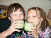 Two Kids Cooking Tv: Orange Cream Smoothies