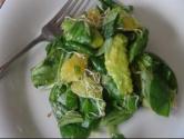 Mache Salad With Oranges And Avocado 
