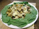 Orecchiette Pasta With Sausage Sundried Tomatoes Basil And Scrambled Eggs