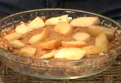 Organic Raw Appleand Date Pie
