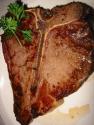  Oven-broiled T-bone