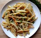 Microwave Herbed Potato Sticks