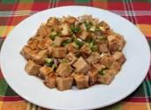Spicy Tofu With Oyster Sauce 