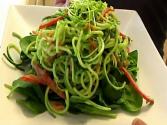 Zucchini Pad Thai With Citrus Ginger Dressing