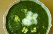 Palak Paneer (spinach & Cheese)