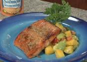 Salmon With Mango And Avocado Relish