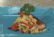 Salmon With Pineapple And Jalapeno Relish