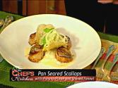 Pan Seared Scallops With Parsnip Puree