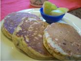 Pumpkin Chocolate Chip Pancakes