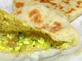 Paneer Kulcha - Indian Stuffed Bread 