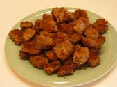 Pan-fried Round Steak Nuggets