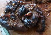 Pan Grilled Lamb Chops With Harissa Sauce