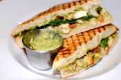 Low-fat Chicken And Pesto Panini