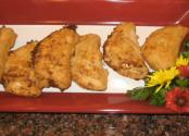 Italian Fried Salami And Cheese Mini Turnover 