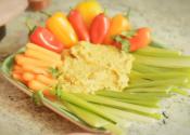 Simple Hummus With Paprika