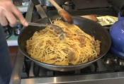 Pasta With Sausage And Saffron - Italian  Style