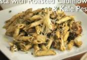 Pasta With Cauliflower And Kale Pesto