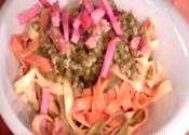 Italian Peas & Ham Pasta